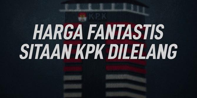 VIDEOGRAFIS: Harga Fantastis Barang Sitaan KPK Dilelang