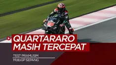 Berita Video Fabio Quartararo Kembali Finish Tercepat di Tes Pramusim MotoGP Sepang