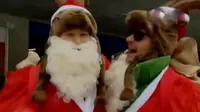 VIDEO: Kejuaraan Dunia Santa Digelar