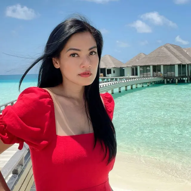 Titi Kamal liburan ke Maldives (Instagram/titi_kamall)