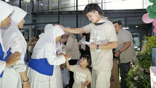 6 Momen Ulang Tahun Ameena ke-3, Undang Anak Panti Asuhan hingga Kumpul Keluarga