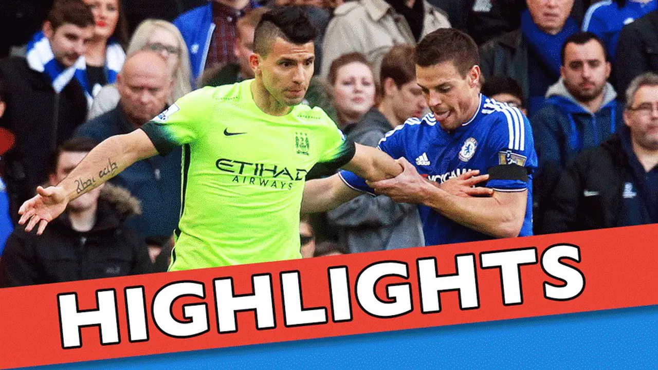 Chelsea Vs Man City 0-3: Aguero Hattrick, Man City Geser Arsenal