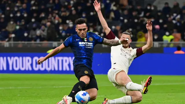 Striker Inter Milan Lautaro Martinez