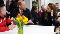 Kate Middleton dan Pangeran William. (dok. Alastair Grant / POOL / AFP)
