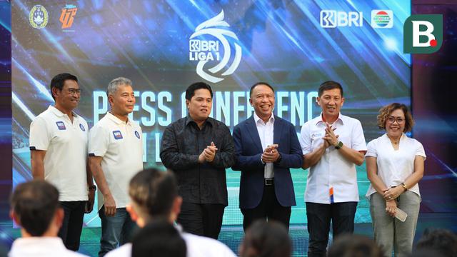 Foto: Sah, BRI Jadi Sponsor Liga 1 2023 / 2024