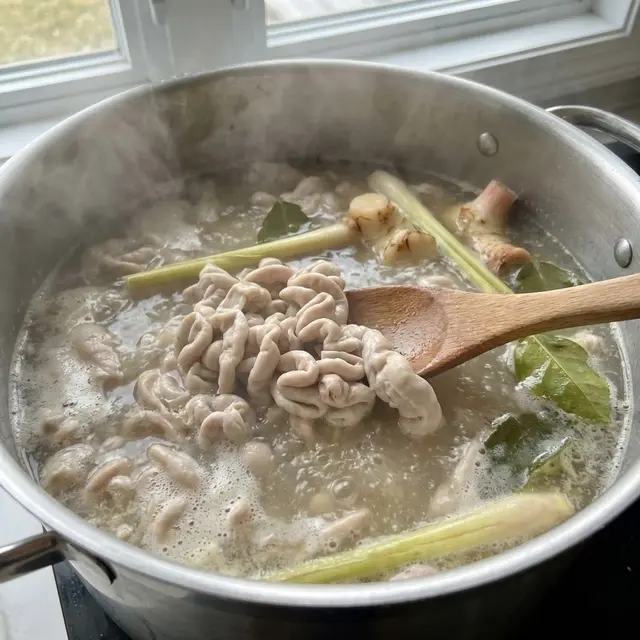 Resep Usus Bumbu Kuning