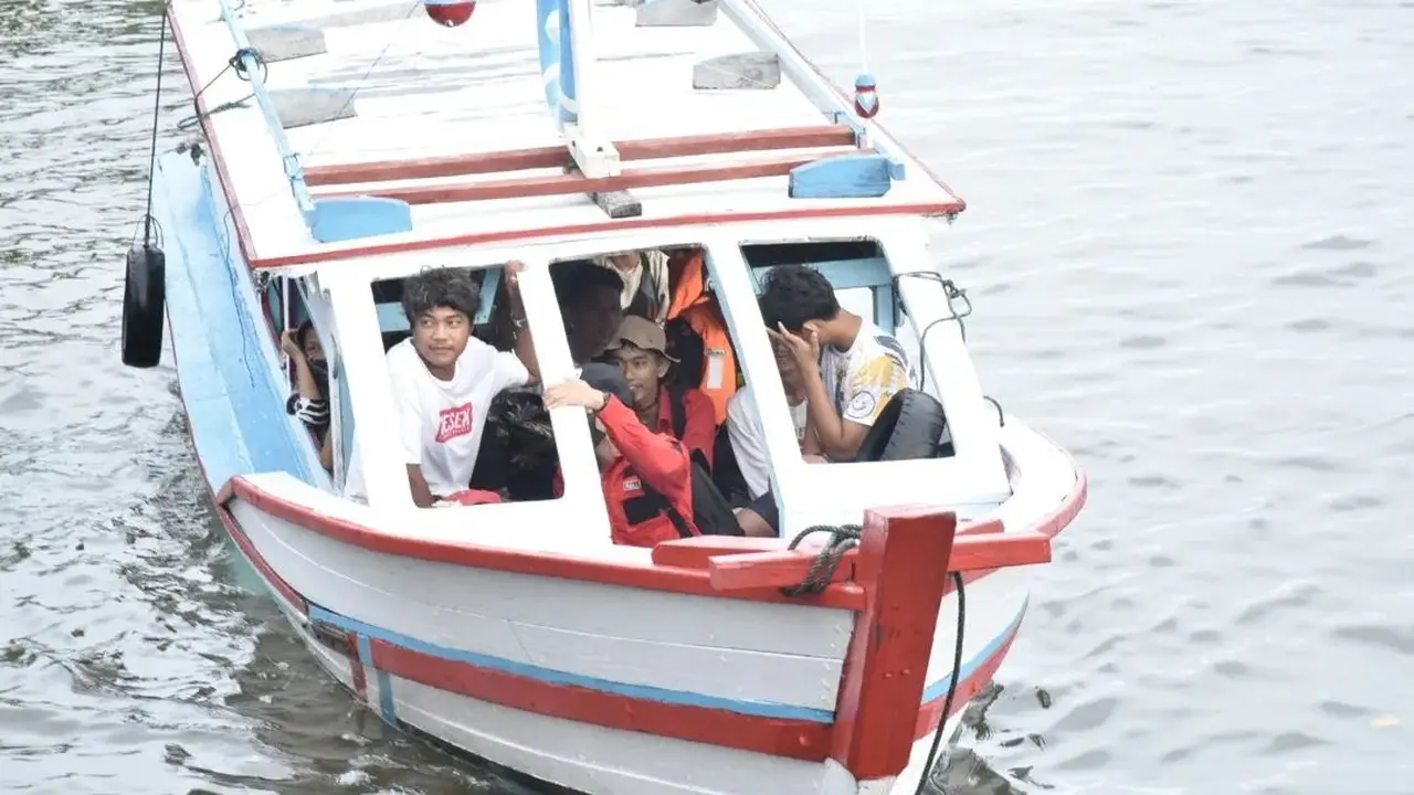 Wisatawan ke Angso Duo Pariaman usai Lebaran 2022. (Liputan6.com/ ist)