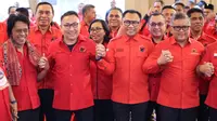 Ketua Umum PDI Perjuangan (PDIP) Megawati Soekarnoputri, menetapkan anggota DPR RI dari Fraksi PDIP Ansy Lema menjadi bakal calon gubernur untuk Pilkada Gubernur Nusa Tenggara Timur (NTT) 2024. Hal ini diumumkan Sekjen PDIP Hasto Kristiyanto saat Rapat Kerja Daerah DPD PDIP Nusa Tenggara Timur di Kupang, Rabu (10/8/2024). (Foto: Dokumentasi PDIP).