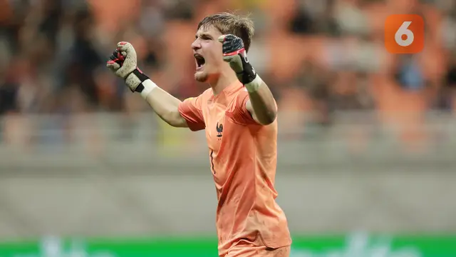 Foto: Aksi Heroik Paul Argney saat Adu Penalti Bawa Timnas Prancis U-17 Singkirkan Senegal dan Lolos ke Perempat Final Piala Dunia U-17 2023