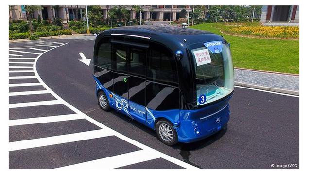 Bus otonomos Baidu