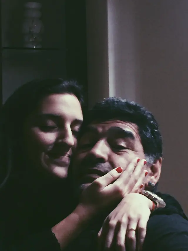 Diego Maradona dan Jana Maradona