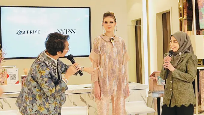 Modest Wear Brand Zeta Prive  di New York Fashion Week 2023