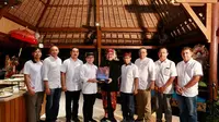Kunjungan Bupati Banyuwangi Azwar Anas ke Bali pada 14-16 Februari 2020.