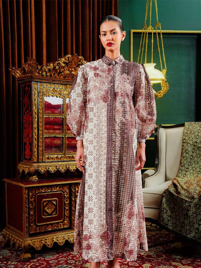 Ilustrasi fashion Ramadan 2024 dari lini busana Benang Jarum dari Allyssa Hawadi. (Foto: Dok. Koleksi Pribadi Allyssa Hawadi)