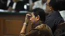 Mantan Kadishub DKI Jakarta, Udar Pristono hadir sebagai saksi pada sidang dugaan korupsi Bus Transjakarta dengan terdakwa Drajad Adhyaksa dan Seyito Luhu di pengadilan Tipikor Jakarta, Senin (3/11/2014). (Liputan6.com/Miftahul Hayat)