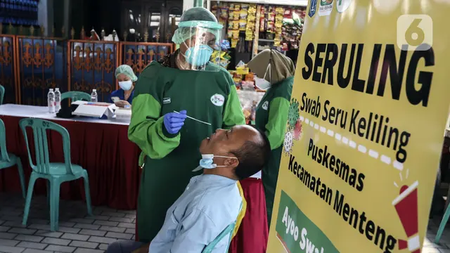 FOTO: Sosialisasi Protokol Kesehatan dan Swab Keliling