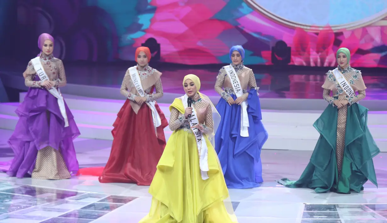 Lima Besar Finalis Puteri Muslimah Asia 2018