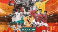 Piala Asia U-20 - ilustrasi Timnas Indonesia U-20 + Kualifikasi Piala Asia U-20 2023 (Bola.com/Adreanus Titus)