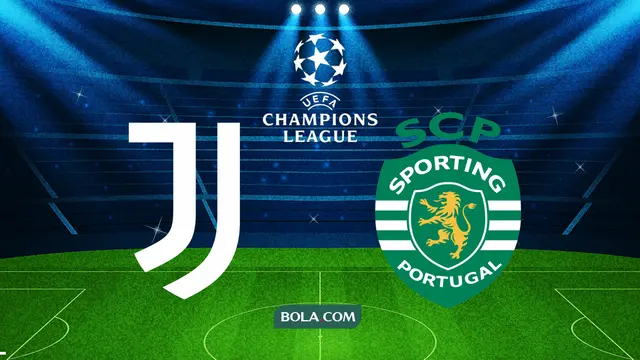 Ilustrasi Juventus vs Sporting CP