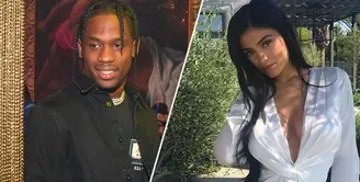 Kylie Jenner benar-benar bekerja keras untuk kembali mendapatkan tubuhnya usai melahirkan anak Travis Scott, Stormi Webster. (Elle)