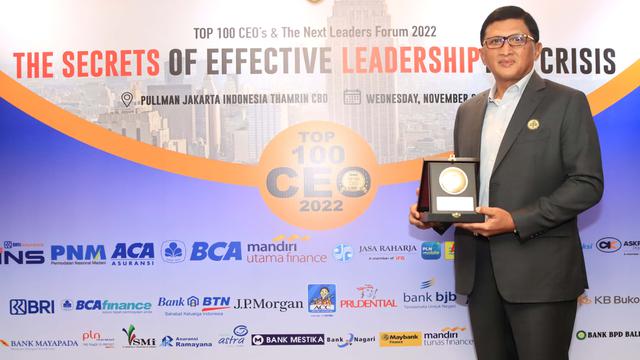 Berpredikat Sangat Bagus, Dirut Askrindo Priyastomo Raih Top 100 CEO 2022