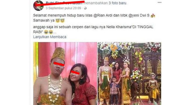 5 Status Facebook Tentang Nikahan Ini Bikin Geleng Kepala