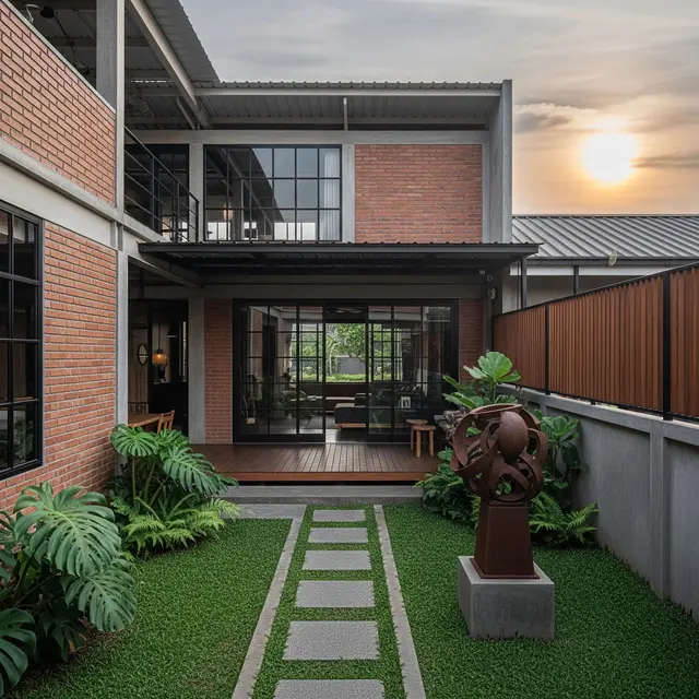9 Model Rumah dengan Inner Courtyard Biar Adem Alami, Solusi Hunian Tropis