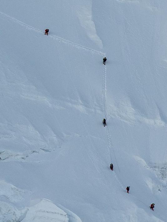 Foto China Ukur Ulang Tinggi Gunung Everest Global Liputan6 Com