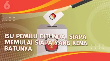 Wacana pemilu 2024 bikin gaduh. Berbagai kalangan mulai dari partai politik, LSM, aktivis hingga tokoh masyarakat sampaikan penolakan atas usulan penudaan pemilu 2024.