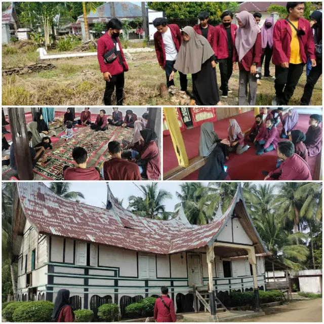 Aksi Sosial Ramadan Aliansi BEM Fakultas se-Undhari di Situs Cagar Budaya Siguntur Dharmasraya
