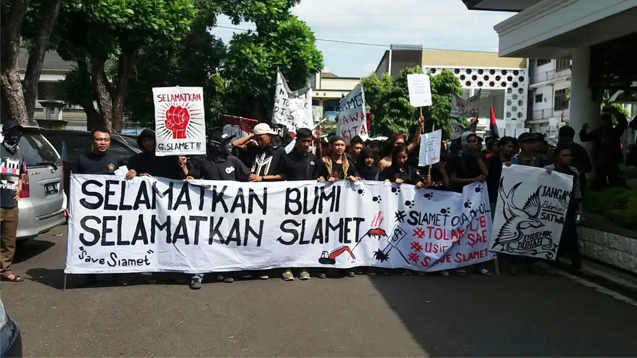 Proyek PLTP Baturraden Ditentang Warga Lereng Gunung Slamet