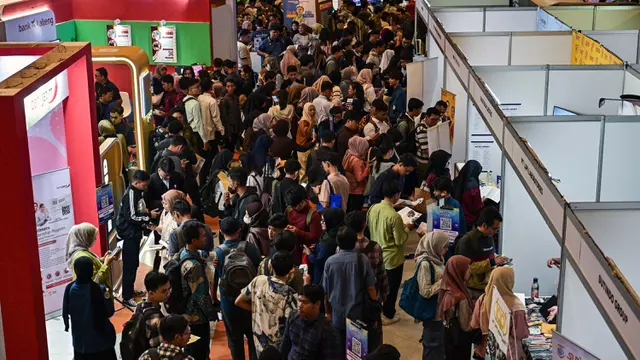Potret Bursa Kerja yang Tak Pernah Sepi
