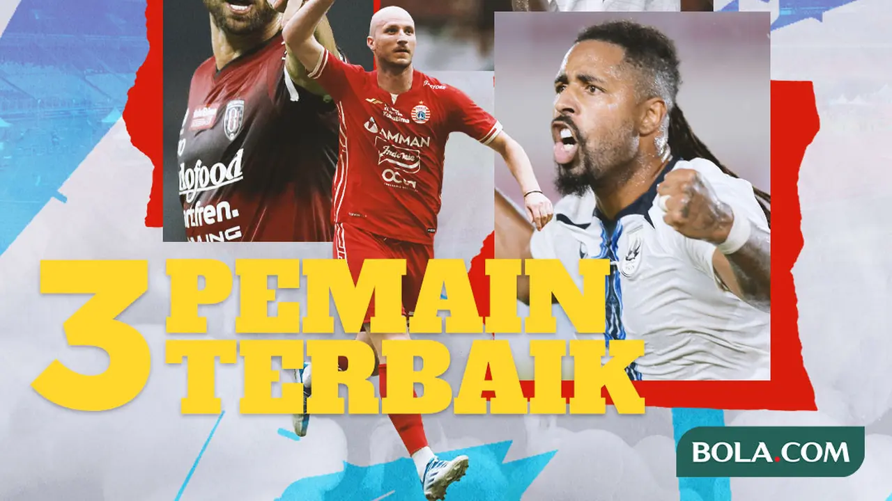 Liga 1 - Ilustrasi 3 Pemain Terbaik BRI Liga 1 2022/2023