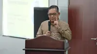 Sekretaris BPH Migas Patuan Alfon S saat menjadi narasumber pada acara Persatuan Insinyur Indonesia (PII) Goes to Campus, di Jakarta, Rabu (28/8)/Istimewa.