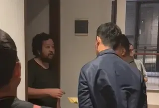 Polisi menangkap Direktur Utama (Dirut) Terra Drone, Michael Wishnu Wardana. (Foto: Tangkapan layar dalam sebuah video yang beredar).