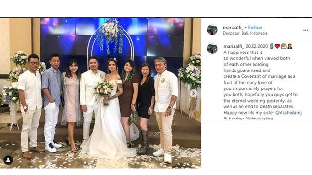 Sah, Ini 7 Potret Pernikahan Sheila Marcia yang Dilakukan Secara Tertutup