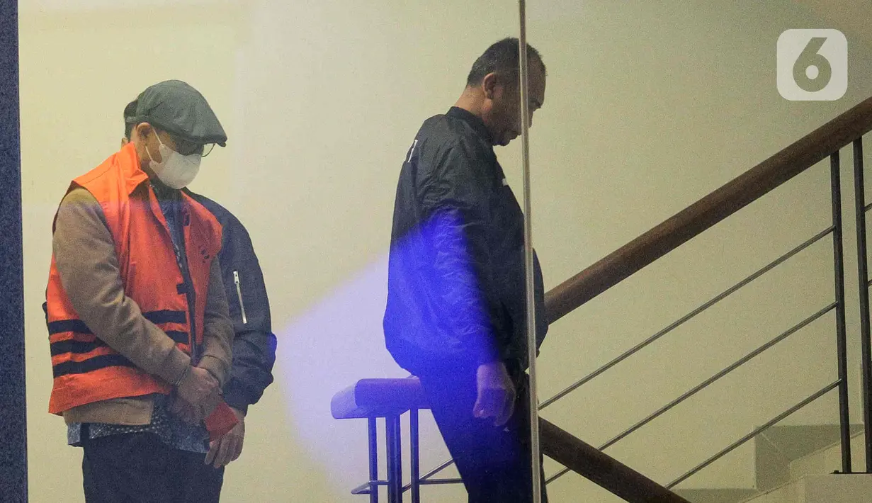 Dari pengondisian isi amar putusan tersebut, Gazalba menerima pemberian sejumlah uang sebagai bentuk penerimaan gratifikasi di antaranya untuk putusan dalam perkara kasasi dengan terdakwa Edhy Prabowo, Rennier Abdul Rahman Latief, dan peninjauan kembali dari terpidana Jafar Abdul Gaffar. (Liputan6.com/Herman Zakharia)