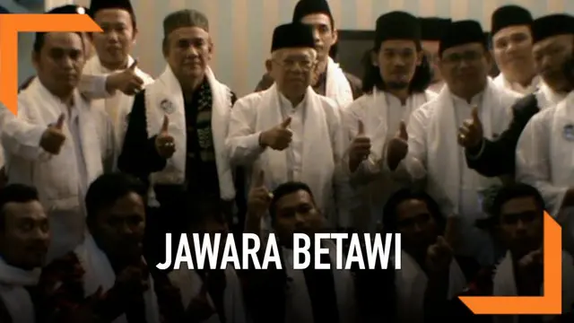 Ma'aruf Amin terus mendapatkan dukungan dari Forum Ulama dan Jawara Betawi.