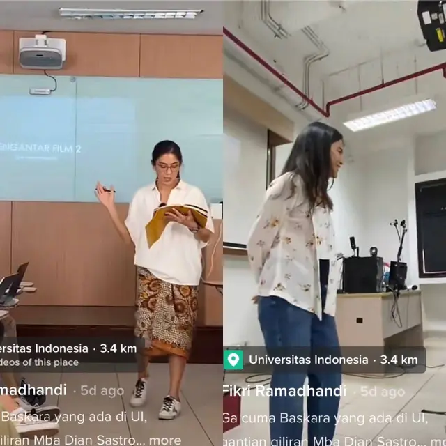 Dian Sastro jadi dosen di Vokasi UI