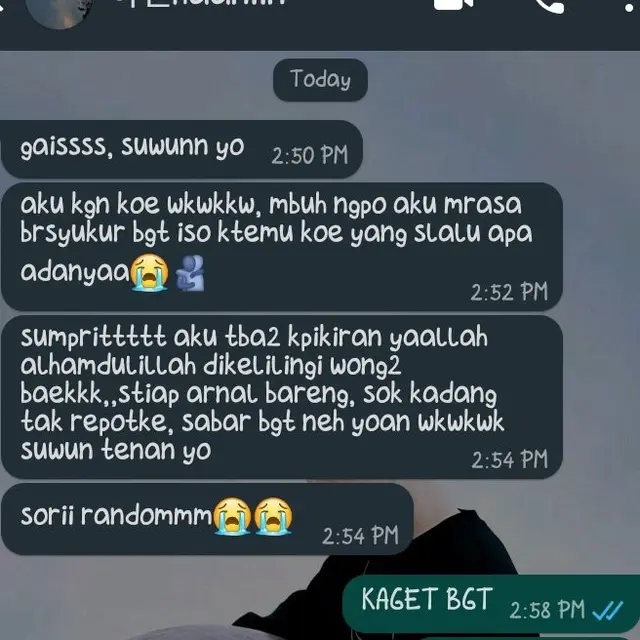 6 Chat Ungkapan Terima Kasih Punya Sahabat Baik Ini Bikin Tersentuh