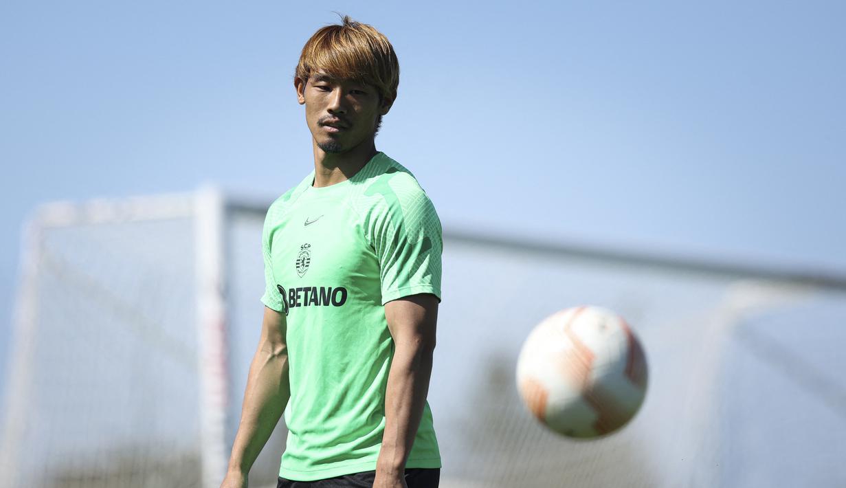 <p>Sporting Lisbon akan menjamu Juventus pada leg kedua babak perempat final Liga Europa 2022/2023. (AFP/FILIPE AMORIM)</p>