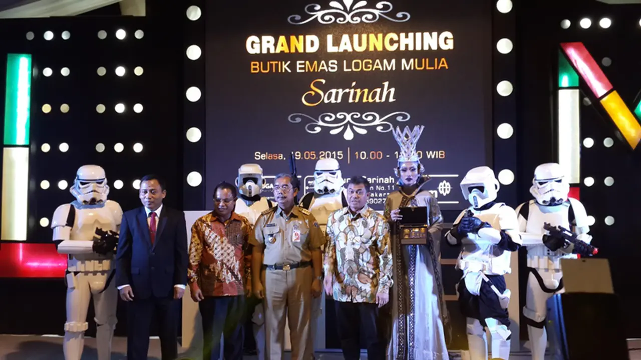 Antam buka butik emas di Sarinah, Jakarta. (Pebrianto Eko Wicaksono/Liputan6.com)