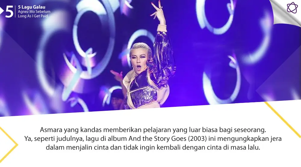 5 Lagu Galau Agnez Mo Sebelum Long As I Get Paid. (Foto: Bambang E. Ros/Bintang.com, Desain: Nurman Abdul Hakim/Bintang.com)