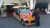 Mobil Ulos Mandailing untuk Resepsi Kahiyang-Bobby Siap Digunakan