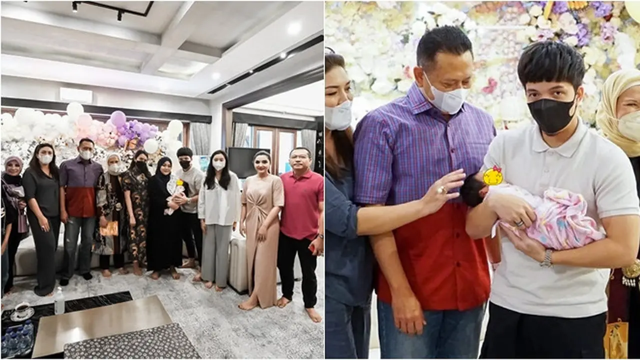 6 Momen Ketua MPR RI Kunjungi Ameena Anak Atta Halilintar dan Aurel Hermansyah
