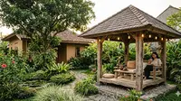 7 Inspirasi Gazebo Kecil yang Bikin Rumah Sederhana Terlihat Lebih Mahal, Elegan dan Nyaman