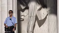 Patung Lincoln `Sang Pembebas Budak`  Jadi Sasaran Vandalisme