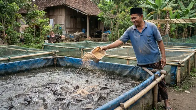 Pakan Alternatif untuk Budidaya Ikan Lele dari Bekatul
