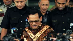 Mantan Wakil Kepala Korps Lalu Lintas Polri, Brigadir Jenderal Polisi Didik Purnomo saat di KPK, Jakarta, Senin (22/9/2014) (Liputan6.com/Faisal R Syam)