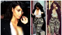 Mungkinkah belahan dada menjadi gaya andalan terbaru bagi Kim Kardashian?